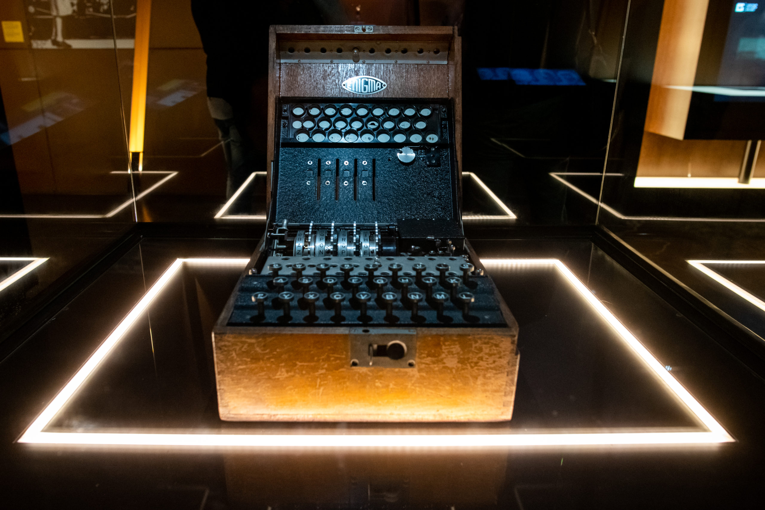 Maszyna Enigma.